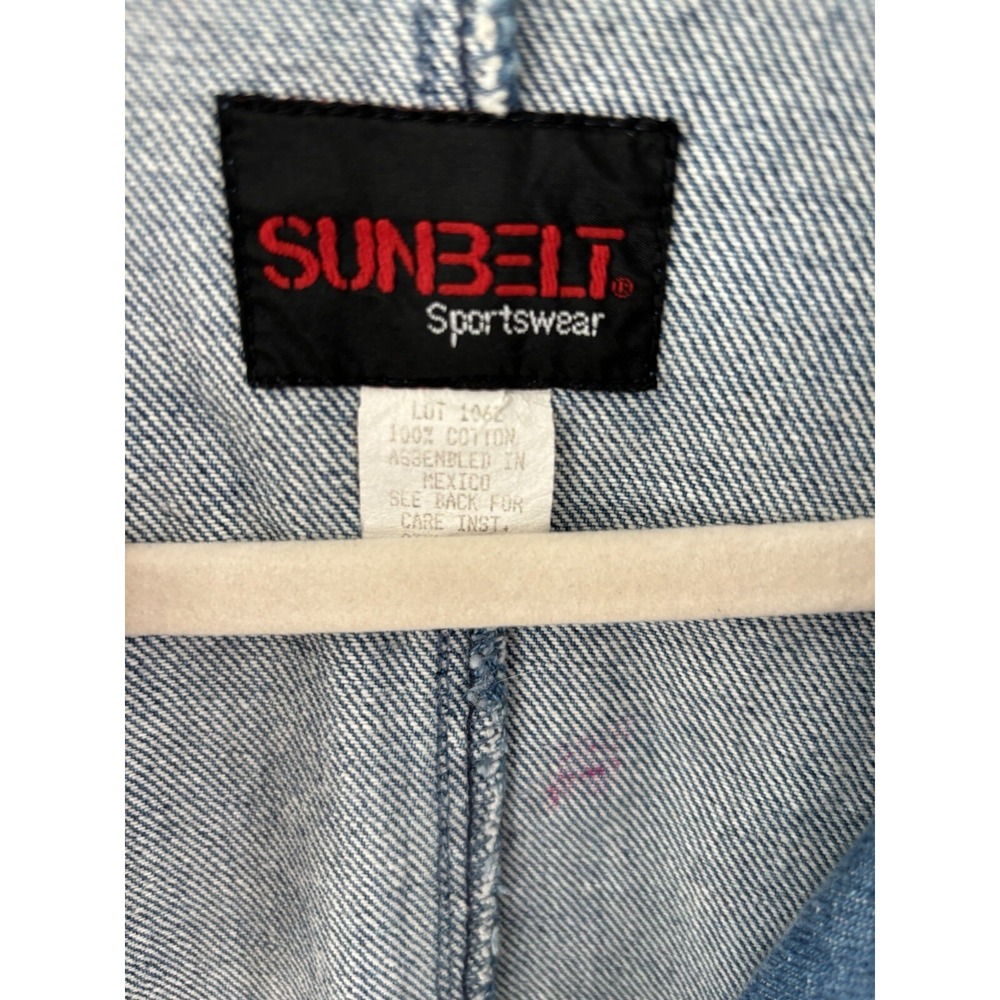 Vintage Sunbelt Sportswear Painted Denim Jacket Size‎ Medium - Picture 16 of 16
